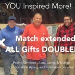 We met and exceeded our match...now let's do more!